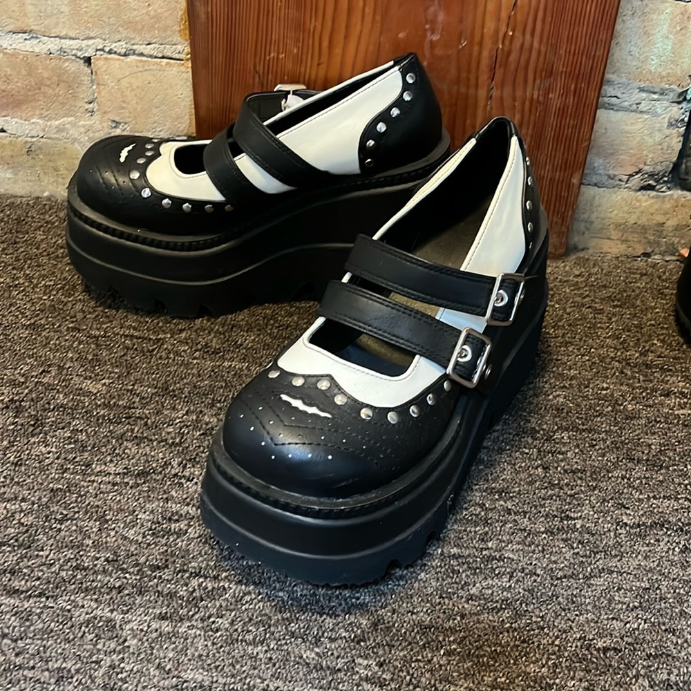 Demonia brand. Worn twice.